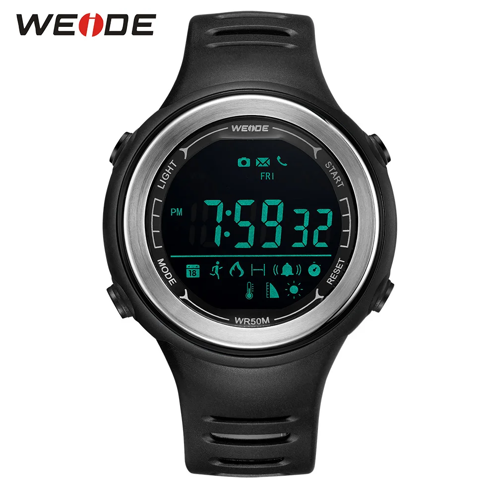 

WEIDE Bluetooth Men Smart Watch Hombre Smartwatch Android Hours Digital Waterproof Clock Phone Call Relogio Sport Wristwatch