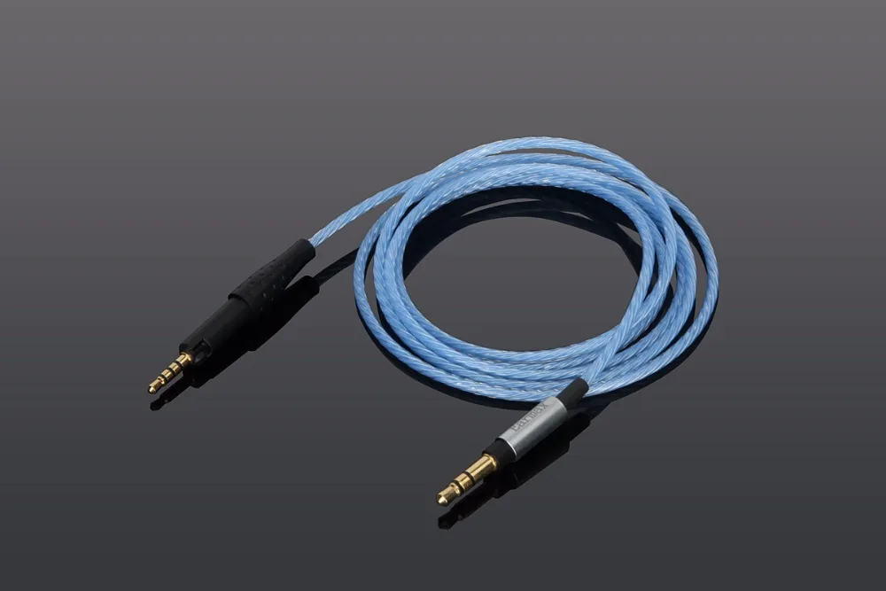 Earmax Replacement Upgrade Silver Plated Audio Cable For Sennheiser HD6 HD7 HD8 DJ MIX HEADPHONES