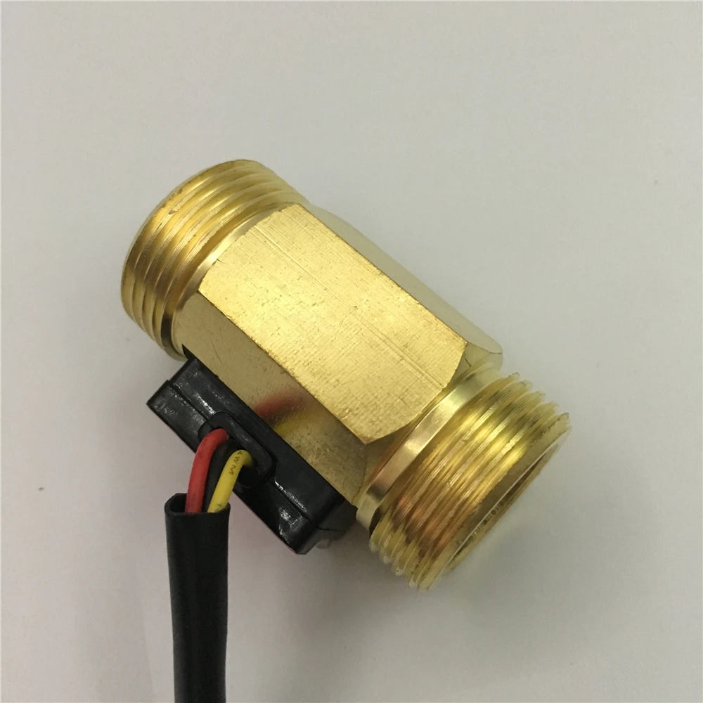 Латунный Датчик Холла воды YF B5 G3/4 "расходомер|flow rate|water flow meter sensorflow rate sensor |