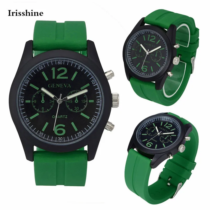 Irisshine i07 мужская пара Часы мужские и женские высококачественные модные унисекс кожаный ремешок аналоговые кварцевые наручные часы Vogue Часы