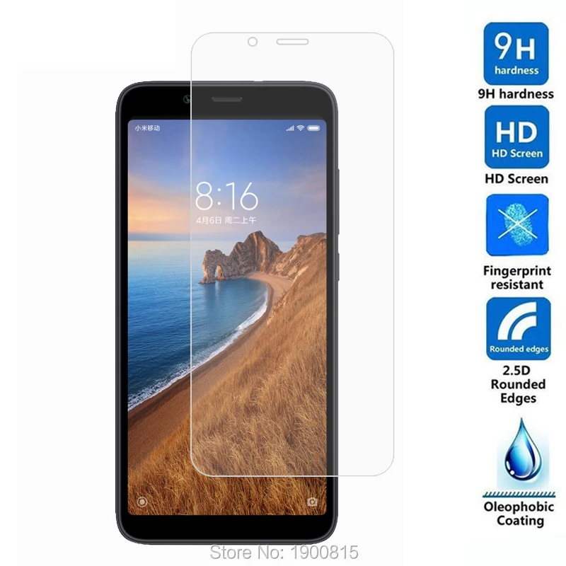 Закаленное стекло для Xiaomi Redmi 7A Оригинальная защитная пленка 9H Взрывозащищенная