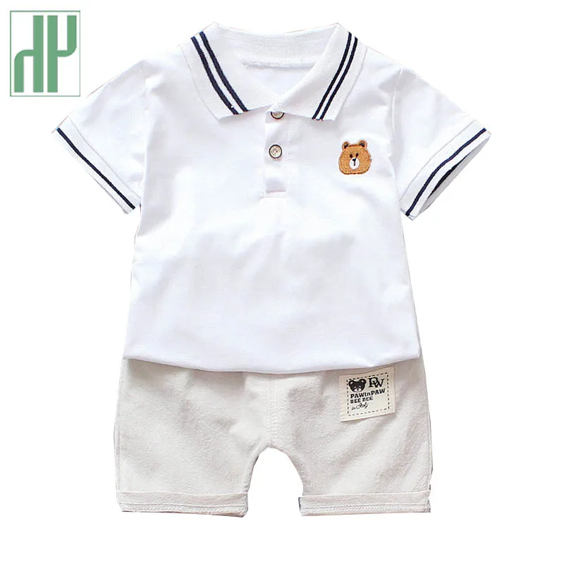 

Baby Boys Clothes Fashion Summer Boys Clothing Set Cotton T-shirt + Shorts 2pcs Girls Outfits Children Kid Clothes 1 3 5 Years