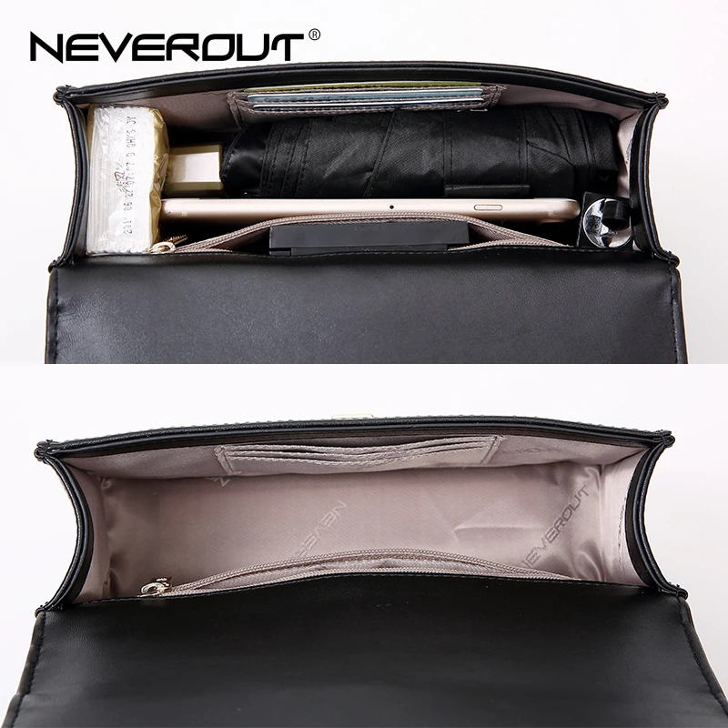 Сумка мессенджер NEVEROUT Женская маленькая кожаная стеганая|Сумки с ручками| |