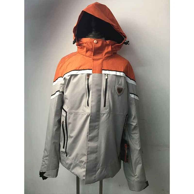 

Clearance Only 1 PieceTop Quality 2016 Winter men's skiing jacket Thicken Super Warm Snowboard Jacket Hooded Outdoor Snow Coats