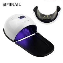 SIMINAIL Rainbow 4 48 Вт профессиональный светодиодный УФ-светильник для ногтей, Сушилка для ногтей с автоматическим датчиком, педикюрный лак для ногтей