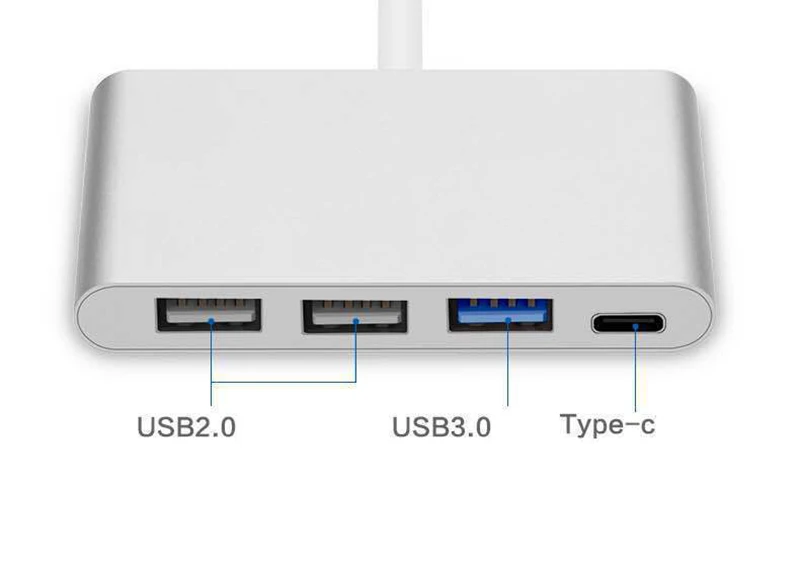 Trumsoon USB 3,1 type C OTG к USB 3,0 2,0 конвертер SD TF кард-ридер адаптер usb-хаб для Macbook huawei P20 30 samsung S8 9 10