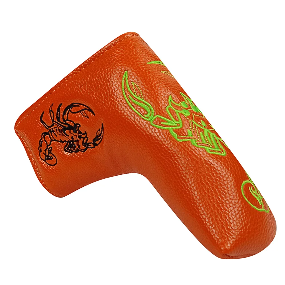 Scorpion Embroidery Golf Club Headcover for Blade Personality Pattern Golf Putter Protector 4Colors1