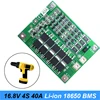 4S-batería de litio de iones de litio de 40A, cargador de 18650, placa de protección BMS PCB con Balance para destornillador, módulo de celda Lipo de 14,8 V y 16,8 V ► Foto 1/5