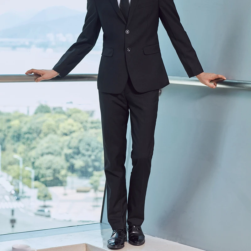 Vuelos Baratos de China Los Hombres Pantalones Negros Largos De Oficina de Negocios Traje Formal Hombre Pantalones|pant cotton|suit boysuit factory AliExpress
