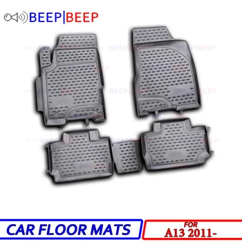 

For Chery A13 2011- car floor mats carpets auto floor mat dust proof water proof car styling interior decoration