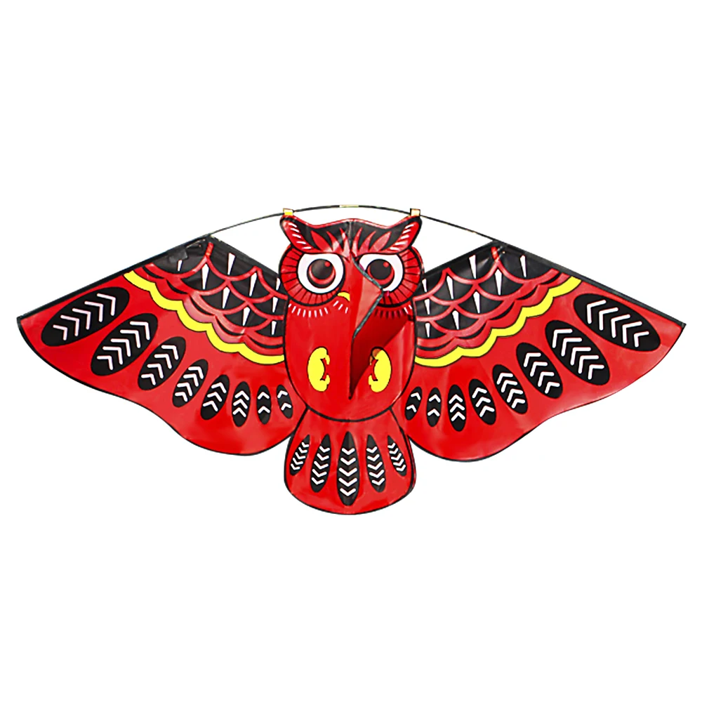 43x20 в красочный мультфильм сова воздушный змей с кайт линии легко взлетающие кайт 50 м линии игрушки для детей vlieger открытый инструмент