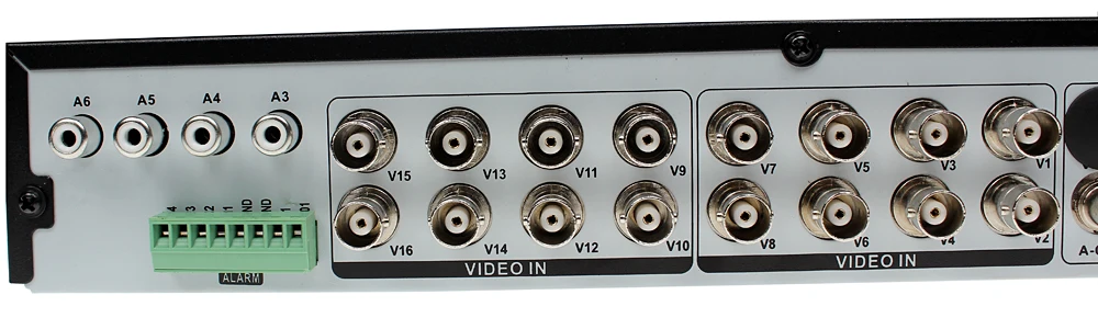 16CH AHD цифровой видеорегистратор 16 каналов AHDH 1080P DVR с 6CH аудио входным сигналом I/O 3
