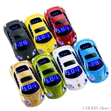 Newmind-teléfono móvil con tapa de cuerpo de Metal, modelo de coche, linterna, Sim Dual, Mini para móvil, Mp3, Mp4, Radio FM, grabadora