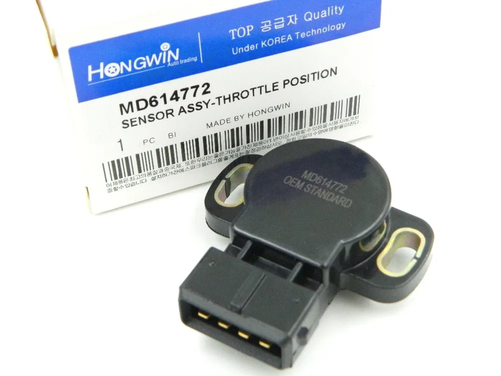 

Genuine No.:MD614772 Throttle Position Sensor Fits MITSUBISHI 3.5L V6/1.8L 2.4L L4 1997-2002 MD614734,TH247,TPS4073