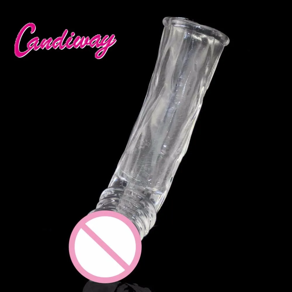 penis sleeve extender Bolder delay ejaculation reusable cock ring dick cover sleeves condom sex toys for man realistic glans 1
