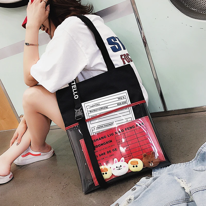 

Summer Large Capacity Women Bags Shoulder Tote Bags Bolsos New Women Messenger Bags with Cartoon Famous Designers Handbags