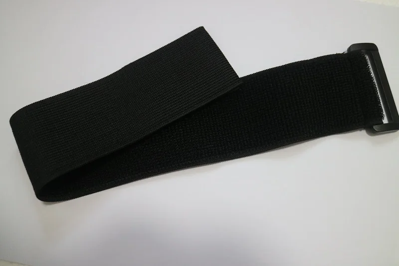 

1pc 5cm*50cm Elastic Hook and Loop cable ties with buckle Hook loop straps belt Black fastener tape for luggage