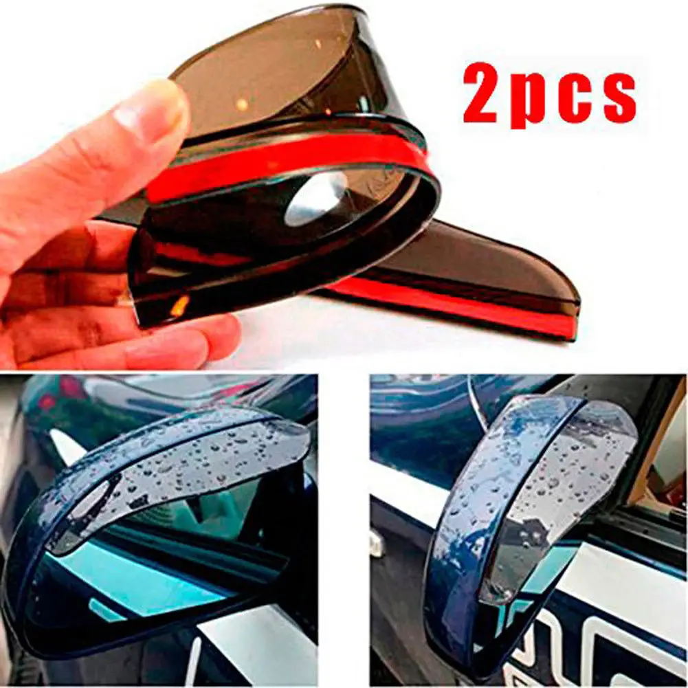 

Universal Car Door Rear View Mirror Rain Eyebrow Board Shade Shield Rainproof