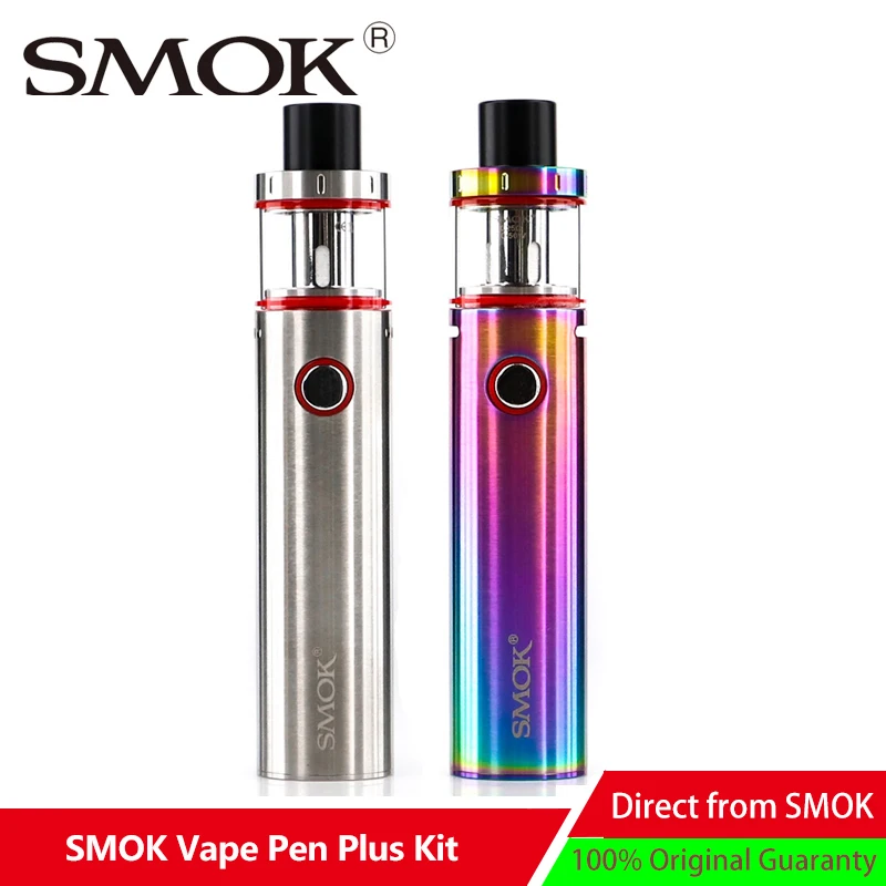 

Original Smok Vape Pen Plus Kit Electronic Cigarette 4ML capacity with 3000mah battery Vape Starter kit vs stick V9 price kit