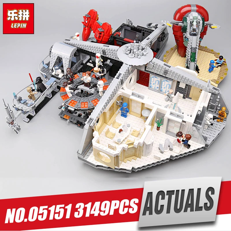 

DHL Lepin 05151 Star Plan Wars Series The Legoingly 75922 Cloud City Set Building Blocks Bricks Kids Toys Christmas Gifts Model