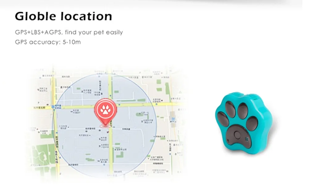 Отслеживающий gps трекер для домашних животных для собак и кошек, водонепроницаемый поисковик для домашних животных для крепления на ошейник, мини gps-трекер с коробкой для дропшиппинга 35