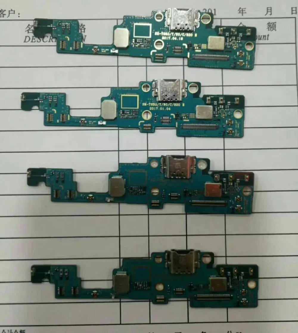 

Charging Port Board Flex For Samsung Galaxy Tab S3 9.7 T820 T825 SM-T820 SM-T825 USB Charge Port Dock Flex Cable