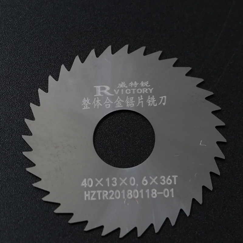 

5Pcs 40mm Mini Saw Blade Thick 0.5mm to 3mm SOLID CARBIDE SAW BLADE Slotting Slitting Saw Cutter