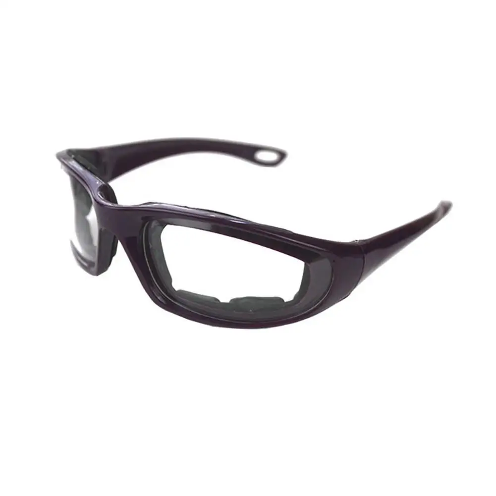 Защитные очки, черные очки для лука,, для резки и нарезки ломтиками, разделочные защитные очки для глаз, очки, кухонные инструменты - Цвет: Purple
