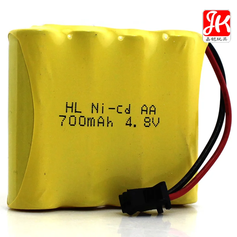 Remote control car battery 4.8v 700mah rechargeable batteryin Parts & Accessories from Toys