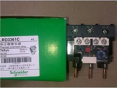

2PCS LRD3361C thermal overload relay