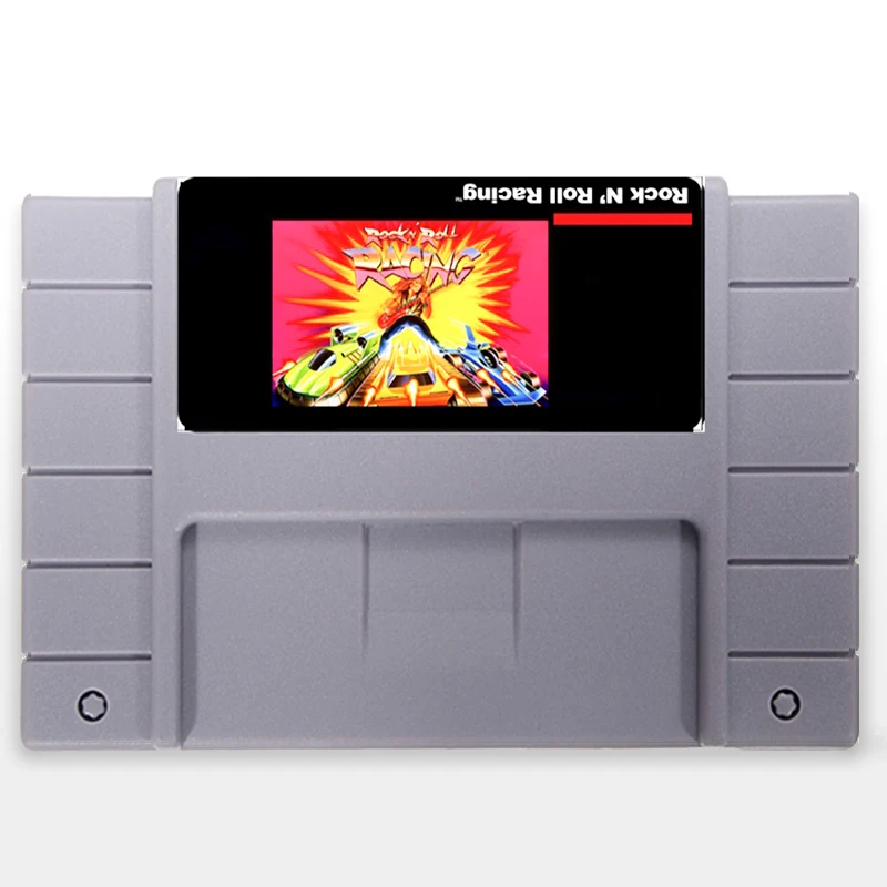 

Rock N'Roll Racing USA Version 16 bit Big 46 pins Gray Game Card For NTSC Game Player