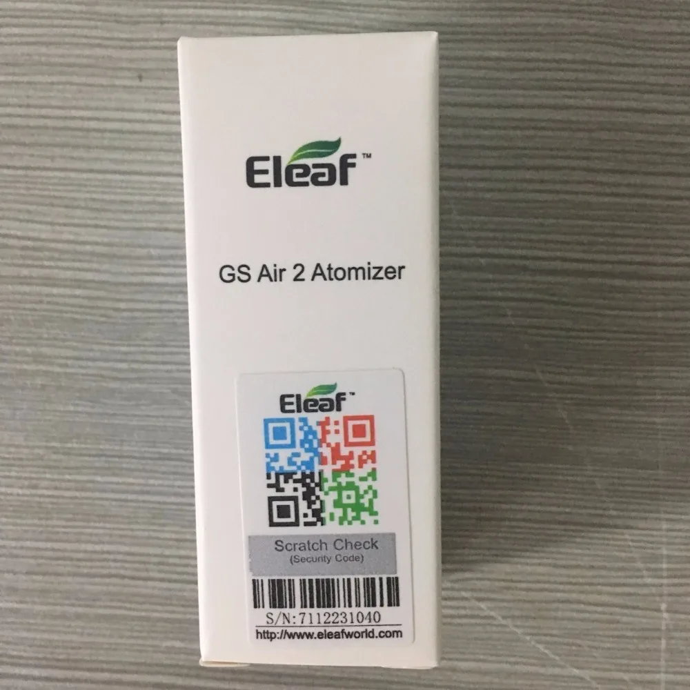 Оригинальный атомайзер Eleaf GS Air 2 5 мл емкость Ijust S Plus 510 с резьбой Регулируемый