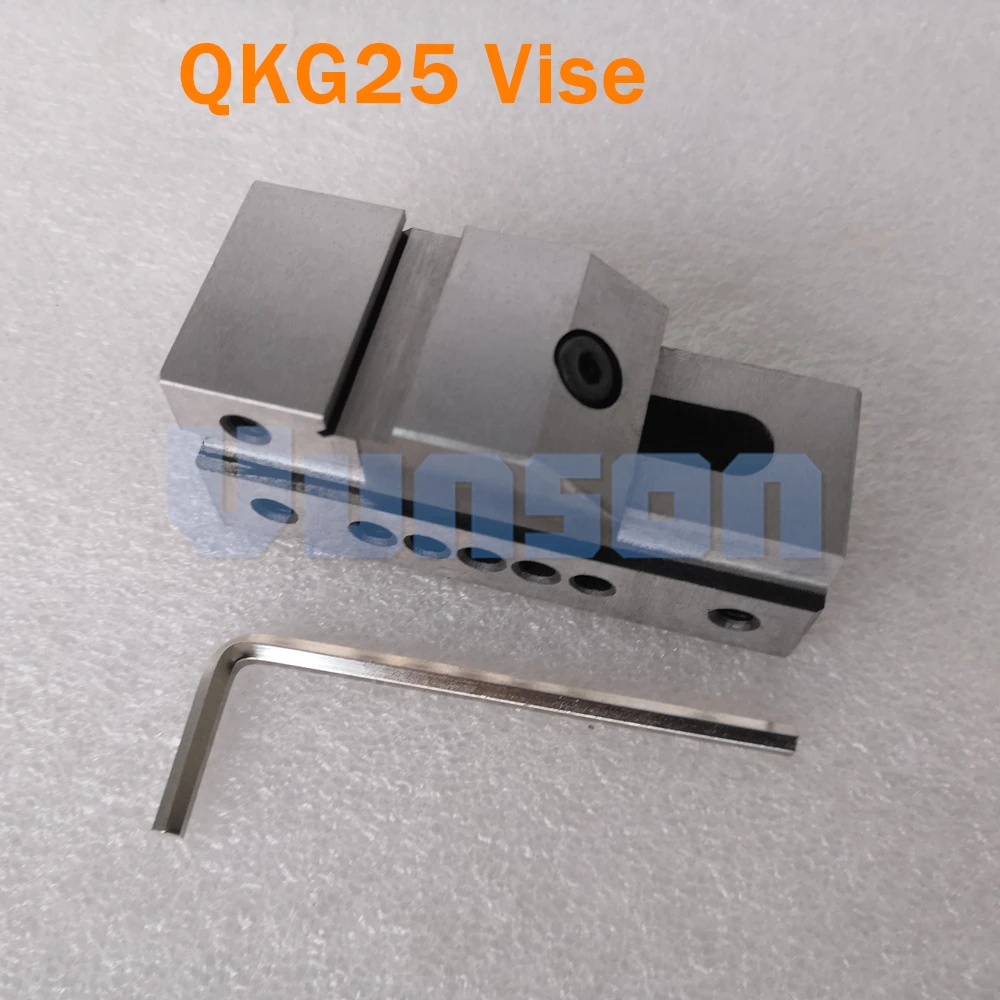 

QKG25 flat-nose Precision Bench Vise for Surface grinding machine, milling machine, edm machine, High Precision 0.005mm/100mm