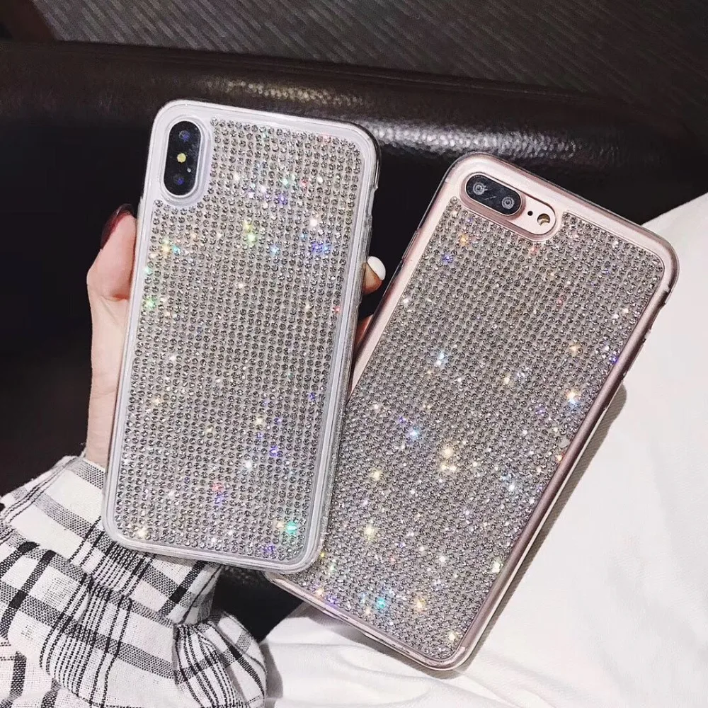 Чехол ORYKSZ для iphone X XS XR MAX роскошные прозрачные силиконовые мягкие чехлы с