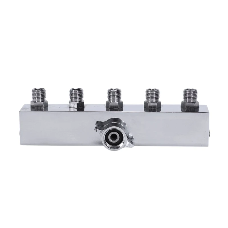 Airbrush Air Hose Splitter Accessories With Regulated Metering& 1/4 Inch Bsp Female Inlet+1/8 Inch Male Air Outlet
