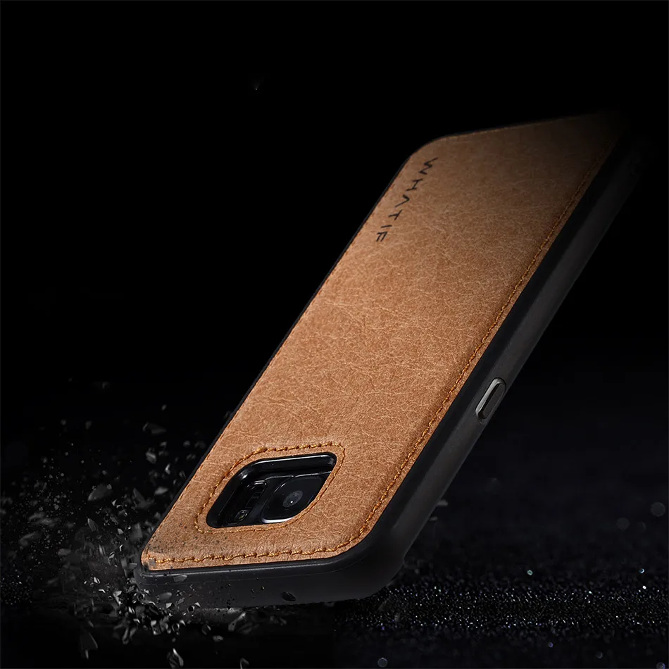 Уникальный тонкий защитный чехол для Samsung Galaxy S7/S7 Edge ударопрочный из ТПУ с