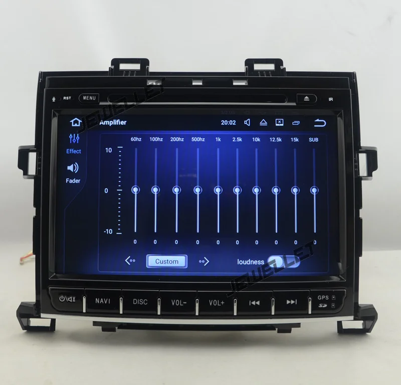 Восьмиядерный IPS экран Android 10 автомобильный DVD GPS радио навигация для Toyota Alphard Vellfire