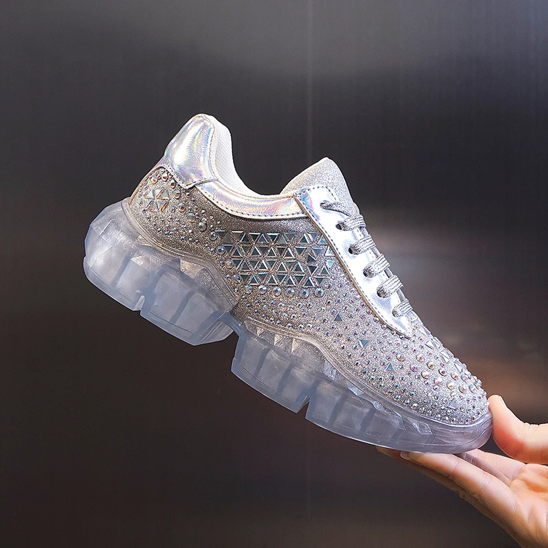 JELLYFOND Rhinestone Sneakers Women Platform Sneakers Luxury Casual Shoes Woman Chunky Trainers Ladies Dad Shoes Tenis Feminino JELLYFOND Rhinestone Sneakers Women Platform Sneakers Luxury Casual Shoes Woman Chunky Trainers Ladies Dad Shoes Tenis Feminino