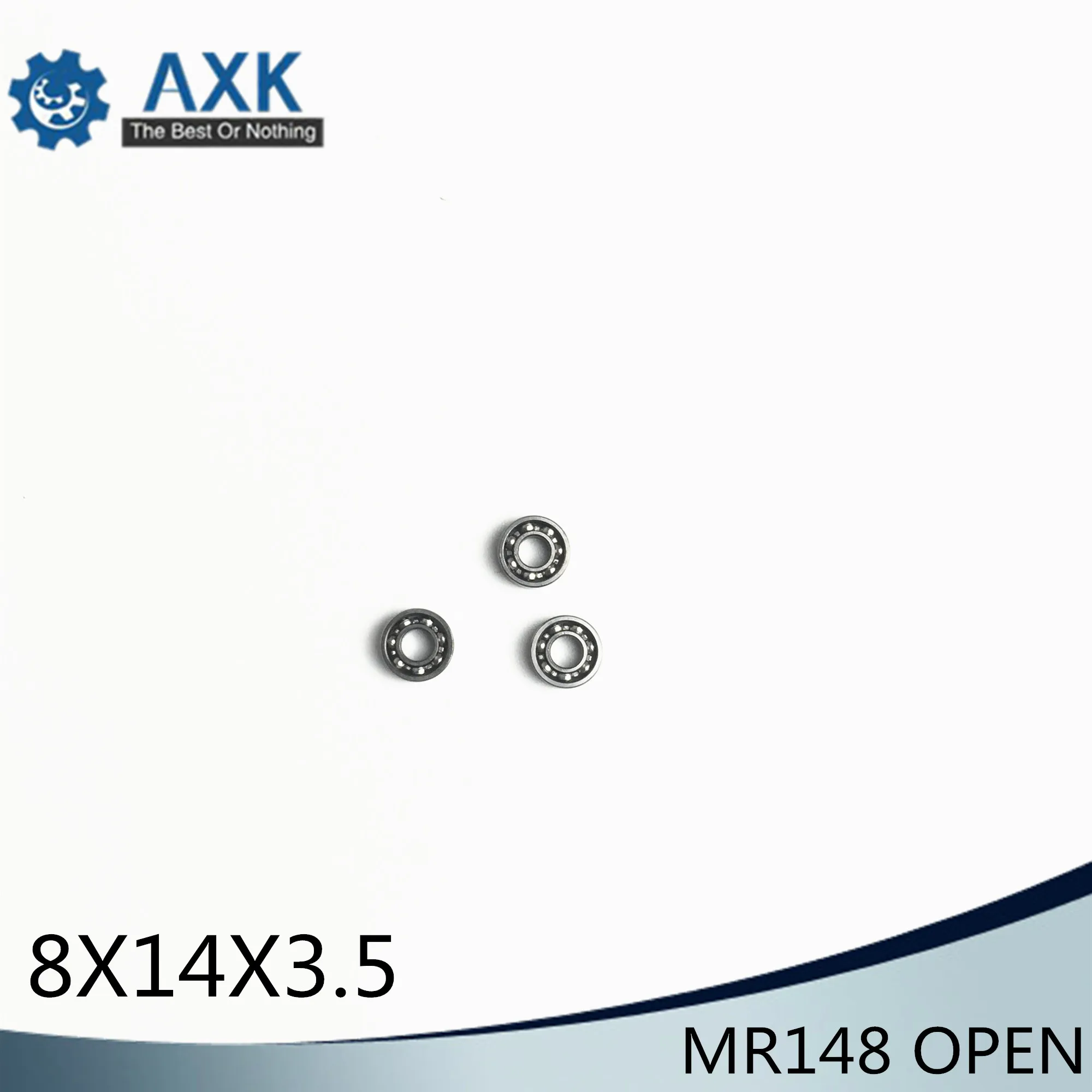 MR148 подшипник 8*14*3,5 мм ABEC-1 (10 шт) миниатюрный MR148 открытые подшипники L-1480