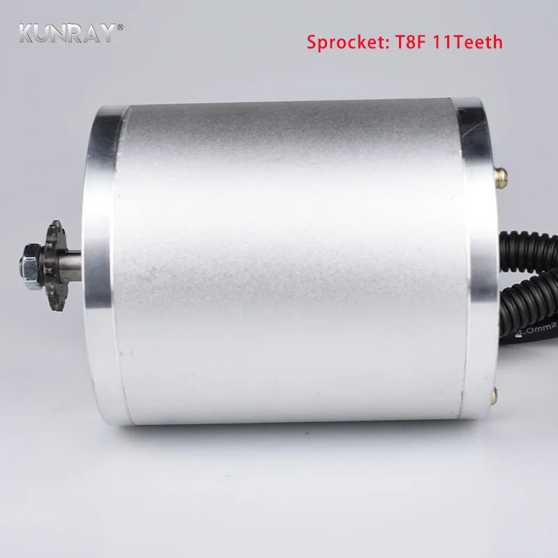 Top KUNRAY BLDC 60V 2000W E-Scooter Bike Motocross Motors High Speed 4600r/min For 2 Wheel Electric Scooter Bicycle Dropshipping 3