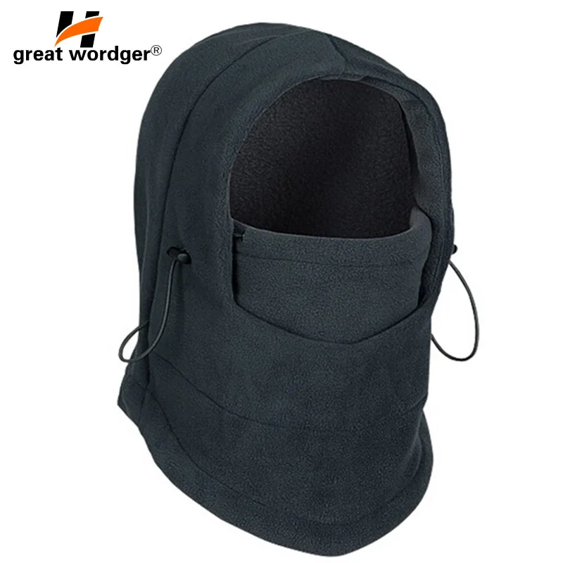 

Winter Windproof Cycling Face Mask Balaclava Thermal Fleece Bike Cycling Hiking Caps Snowboard Ski Hood Neck Warmer Scarf 90g