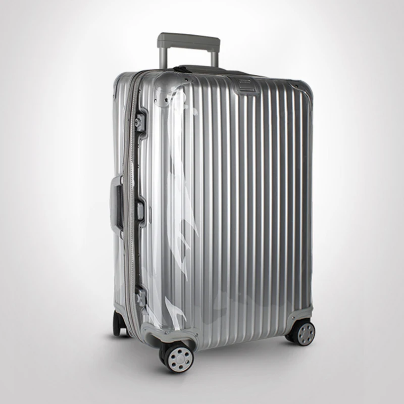 ПВХ Чехлы для багажа Rimowa, прозрачный чехол для чемодана на молнии, прозрачный защитный чехол для багажа, органайзер, аксессуары для путешествий