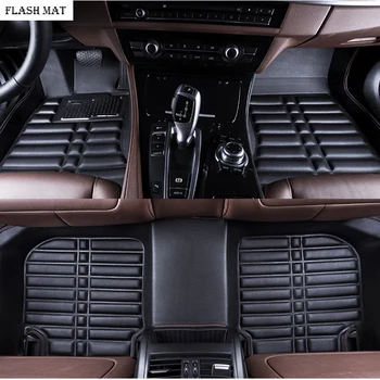 

custom made car floor mats for renault all models renault logan renault kadjar laguna 3 fluence scenic sander Auto accessories