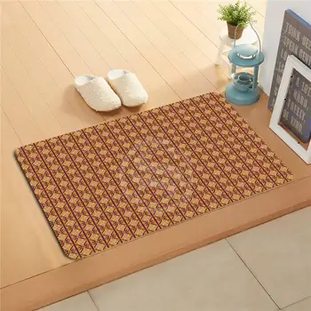 

U&!98 Custom arabesque islamic art Doormat Home Decor Door mat Floor Mat Bath Mats foot pad Y-725E98Z