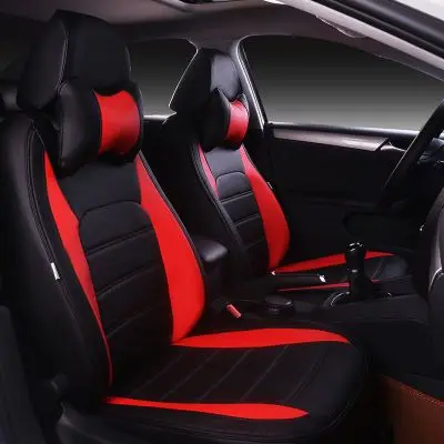 Us 174 83 30 Off Automotive Car Seat Covers Customize Pu Leather Cushion Set For Cadillac Cts Ct6 Srx Deville Escalade Sls Ats L Xts Interior Hot In