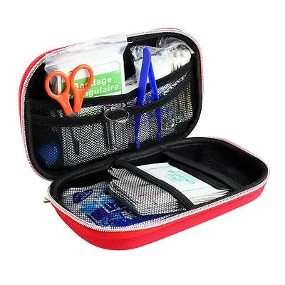 

Outdoor First Aid kit Mini First Aid kit bag Small Medical box Emergency Survival kit Size 22x13.5x7cm