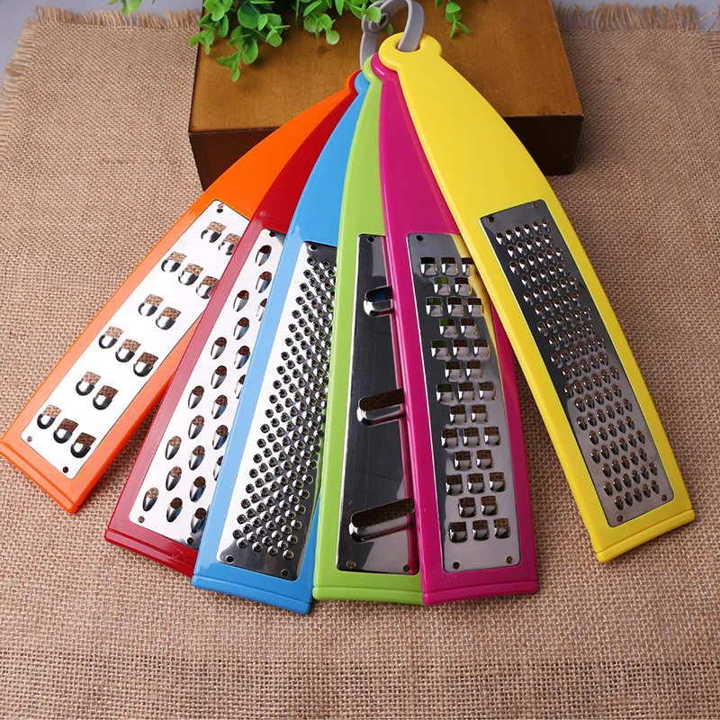 

6pcs/set Multi Vegetable Slicer Stainless Steel Cutting Vegetables Grater Creative Kitchen Gadget Carrot Potato cutter OK 0289
