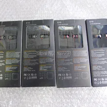 Наушники SoundMAGIC E10 Шум вкладыши Наушники черный и красный Наушники для MP3 плеер телефон