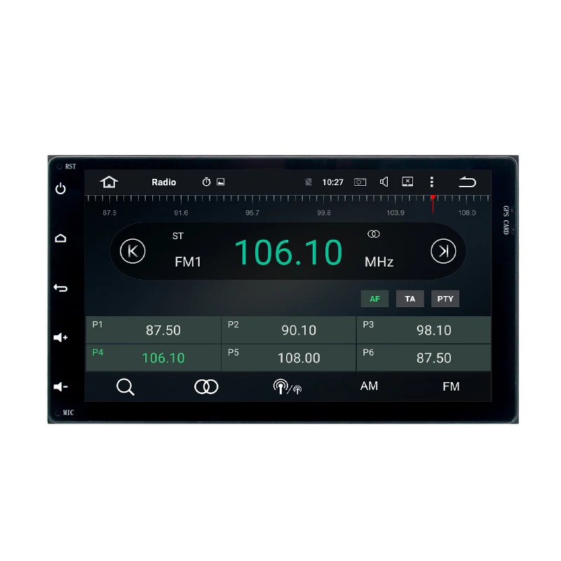 Top Octa core px5 Android 8.0 car GPS radio player for Toyota corolla Auris Fortuner 2017 with 4G RAM wifi 4g usb auto Multimedia 4
