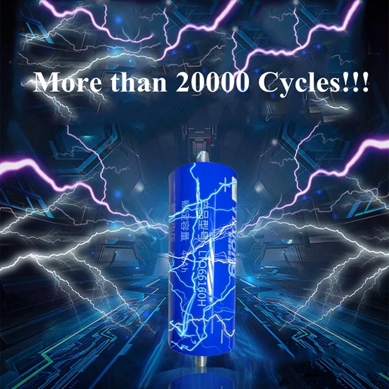 6 шт. Новый 20000 циклов LTO 2 3 v 30ah 35ah 40ah 66160 литиевая титановая оксидная батарея для 12 V